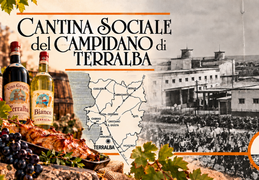 Manifesto storico della Cantina di Terralba